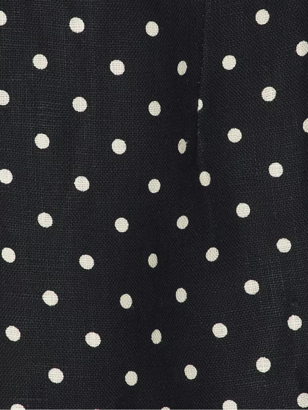 NWT Faithfull La Cala Midi Dress in Lola Polka Dot Black & Cream - Picture 4 of 4